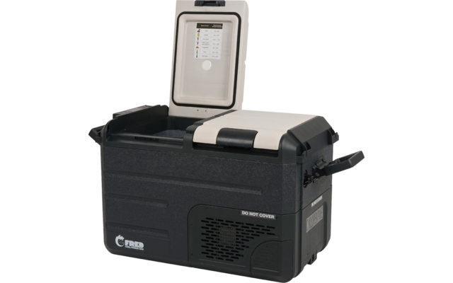 Eurom Double Fred Kompressor Kühlbox Dual Zone mit Tiefkühlfunktion 12/24/230V 38 Liter