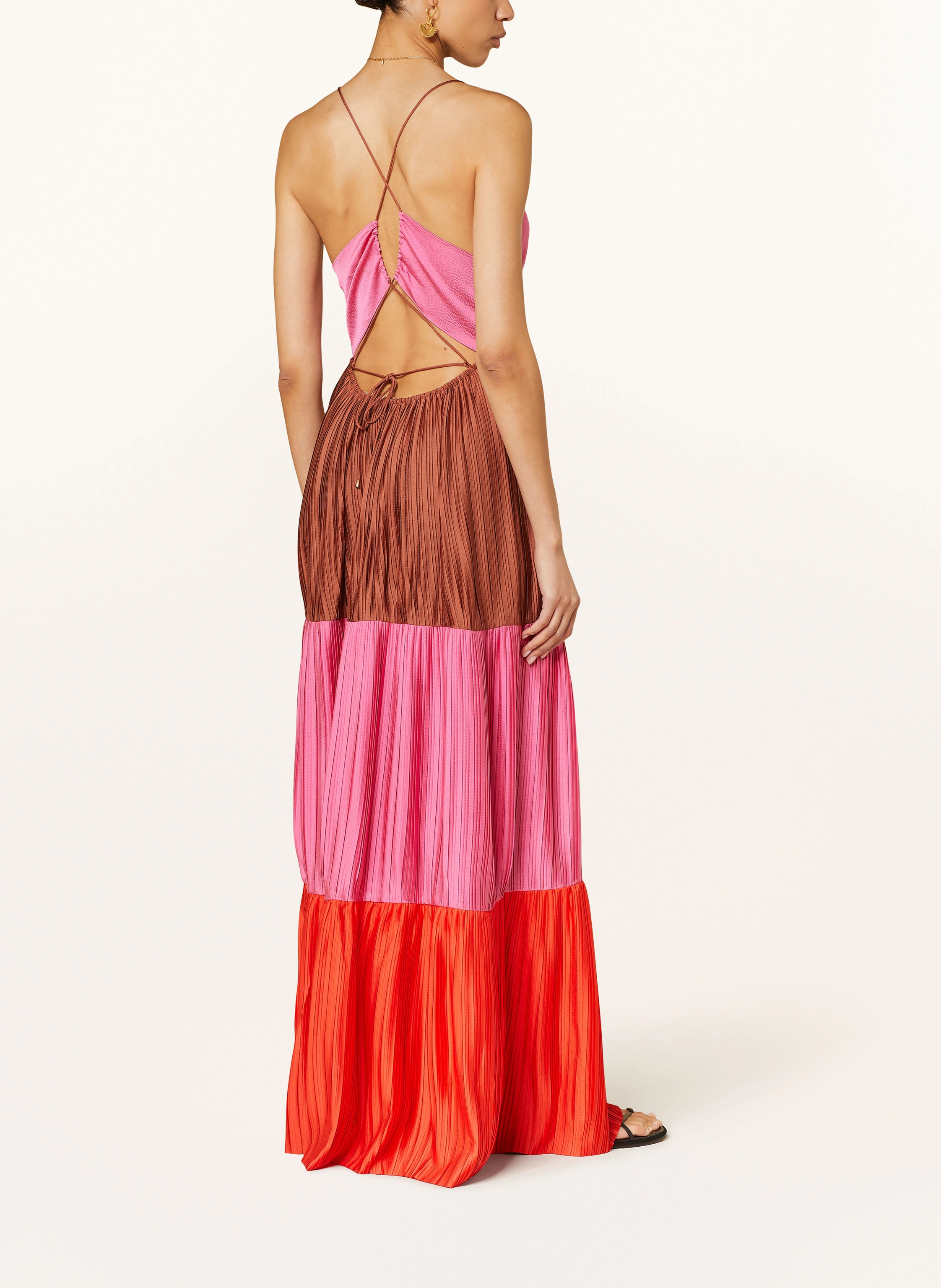 ba&sh Plisseekleid WESTA
