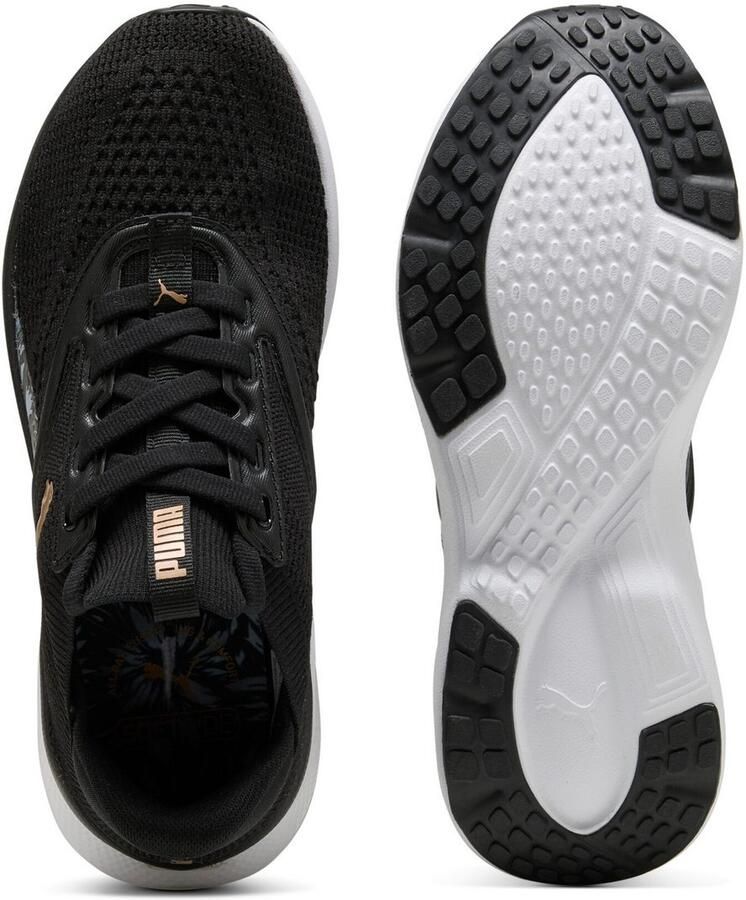 Puma Softride Mayve Bloom hardloopschoenen zwart lila