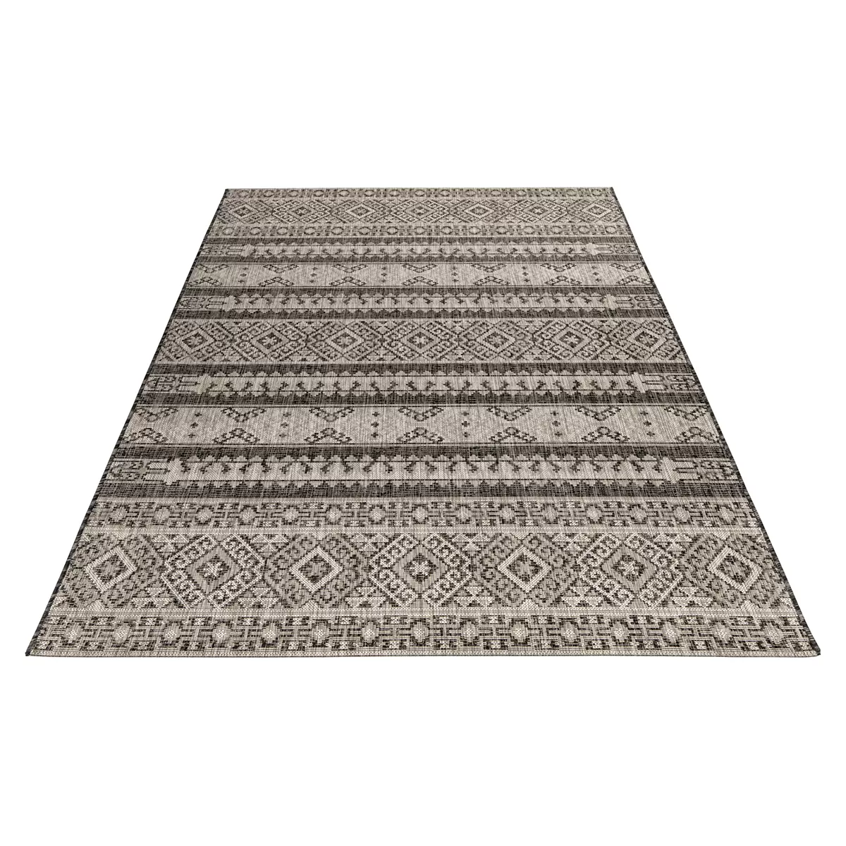 Flachwebteppich My Nordic Grau