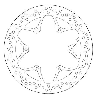 Disque de frein Rond SBS fixe