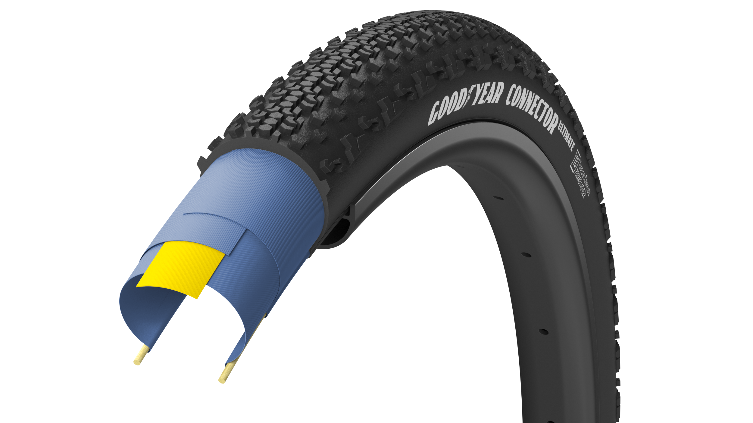 Goodyear Connector Ultimate 700 x 50C Tubeless Complete 120 TPI