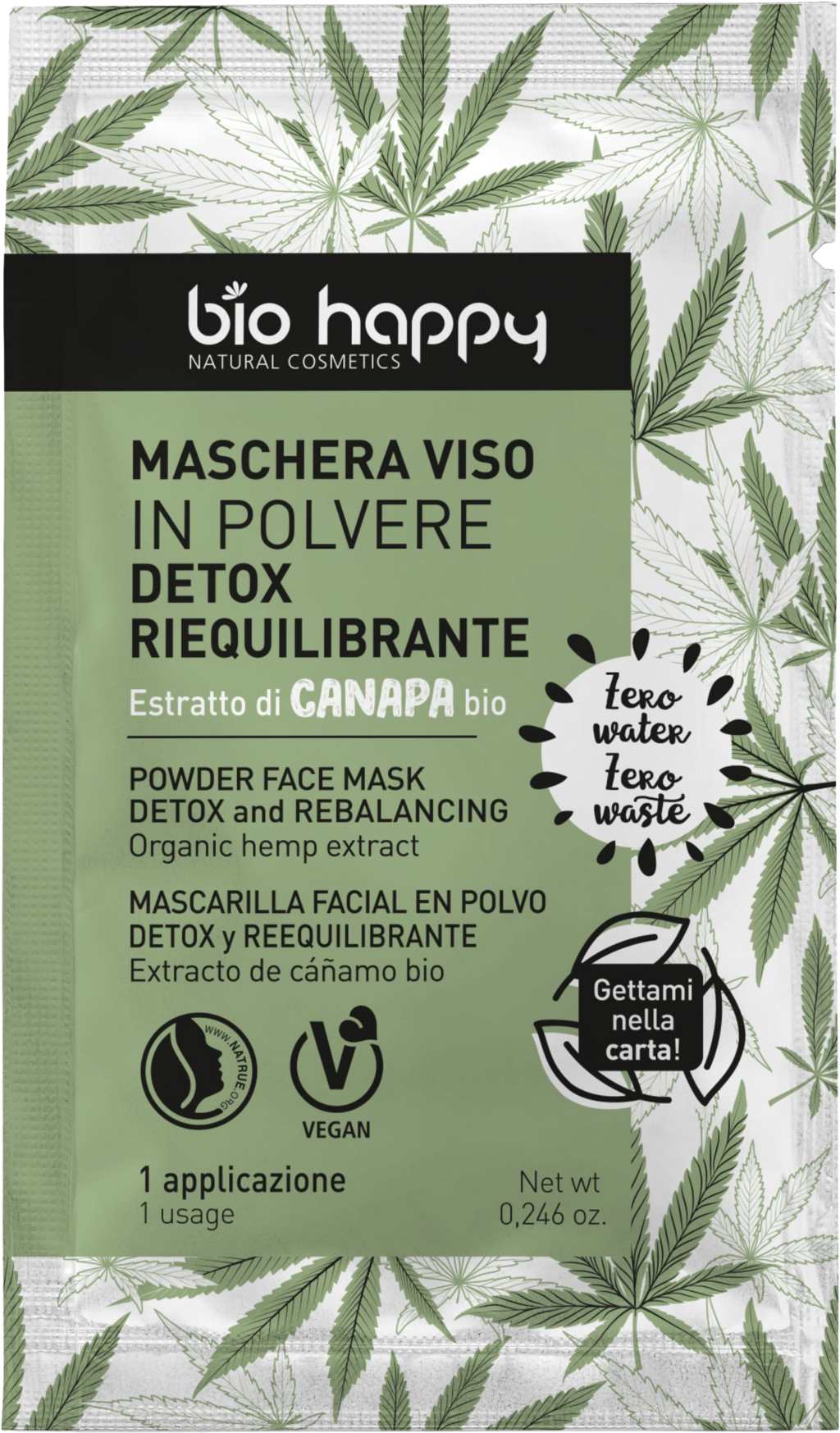 Bio Happy  Detox & Rebalancing Powder Face Mask, 7 g