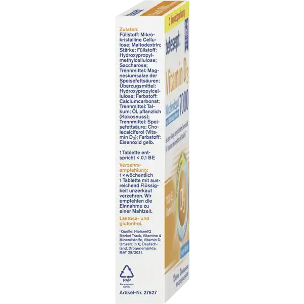 Vitamin D3 7000 Wochendepot Tabletten
