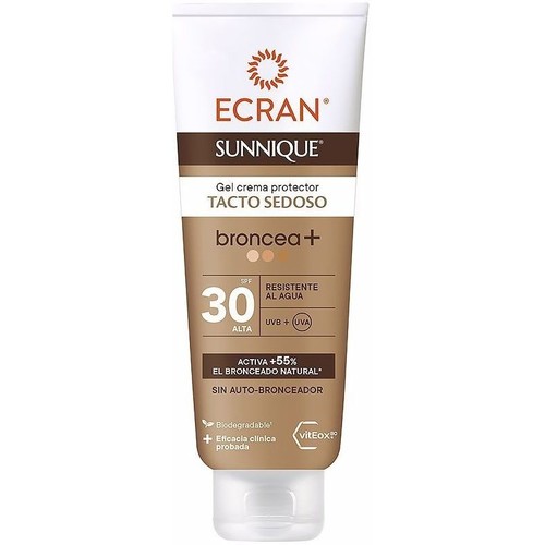 Ecran - Sunnique Broncea+ Gel-crema Spf30