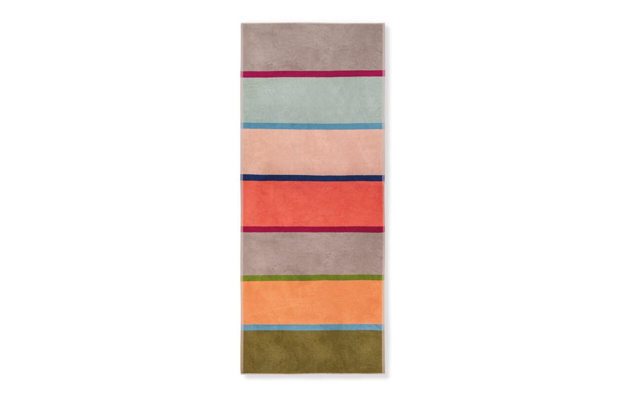 Badetuch Cambridge 200 x 80 cm, Mehrfarbig/OrangeBade-und Handtuch aus Baumwolle