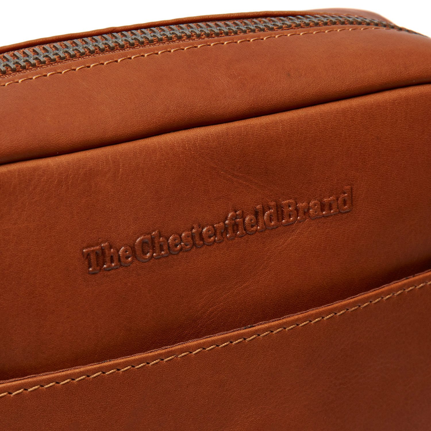 The Chesterfield Brand Saba Schoudertas cognac