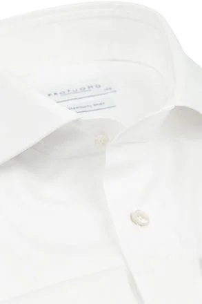 Profuomo Shirt Cutaway Dubbel Manchet Off White PP0H0C002 kopen