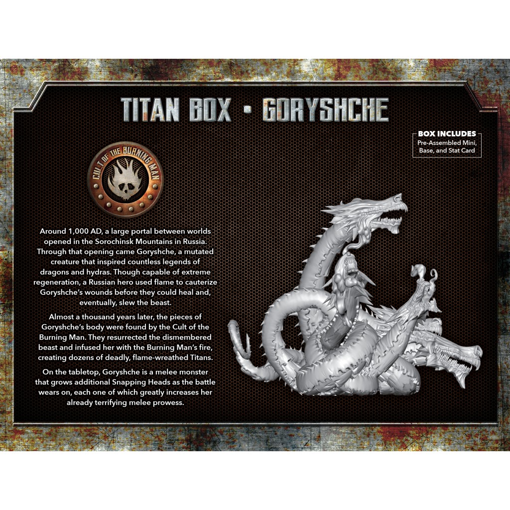 The Other Side - Cult of the Burning Man Unit Box - Goryshche Titan