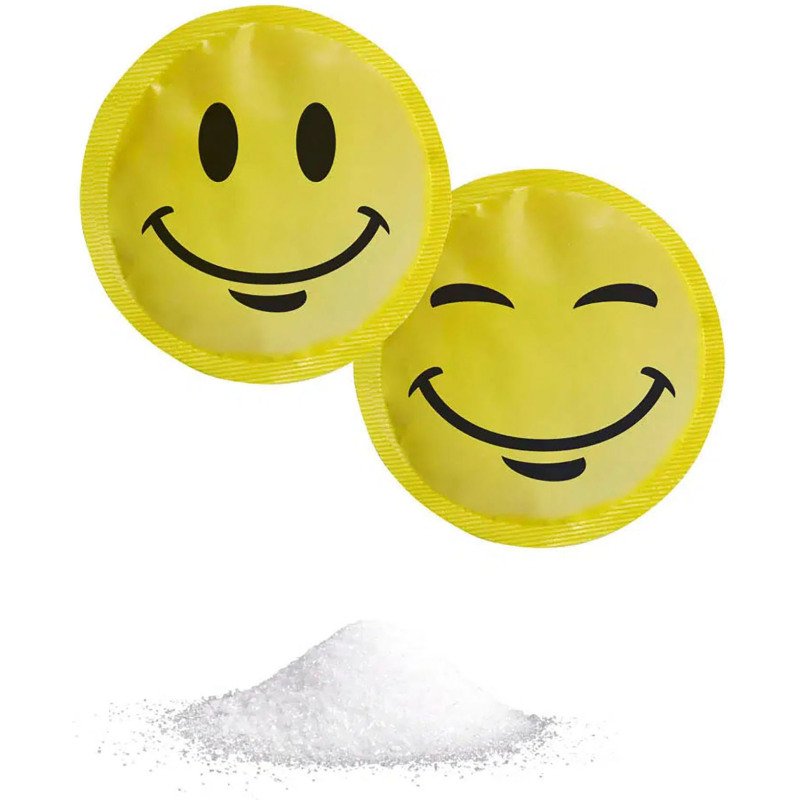 sachets de sucre Sugar Balls 'Happy', présentoir en