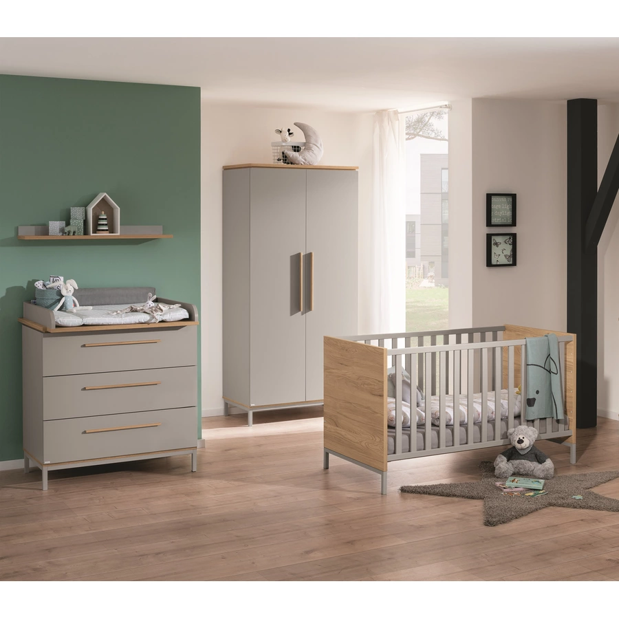 PAIDI Kinderzimmer Benne 2-türig schmal