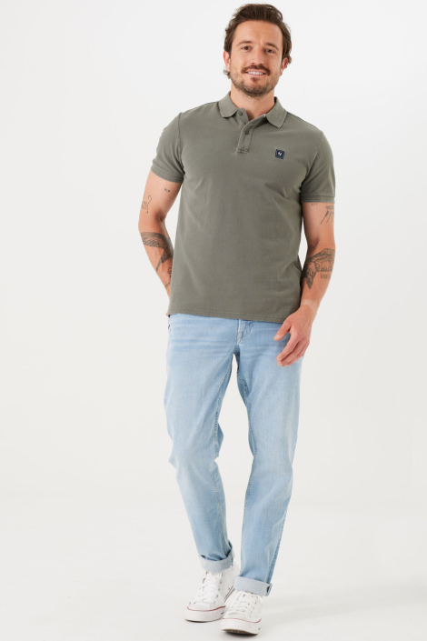 Garcia groene heren polo
