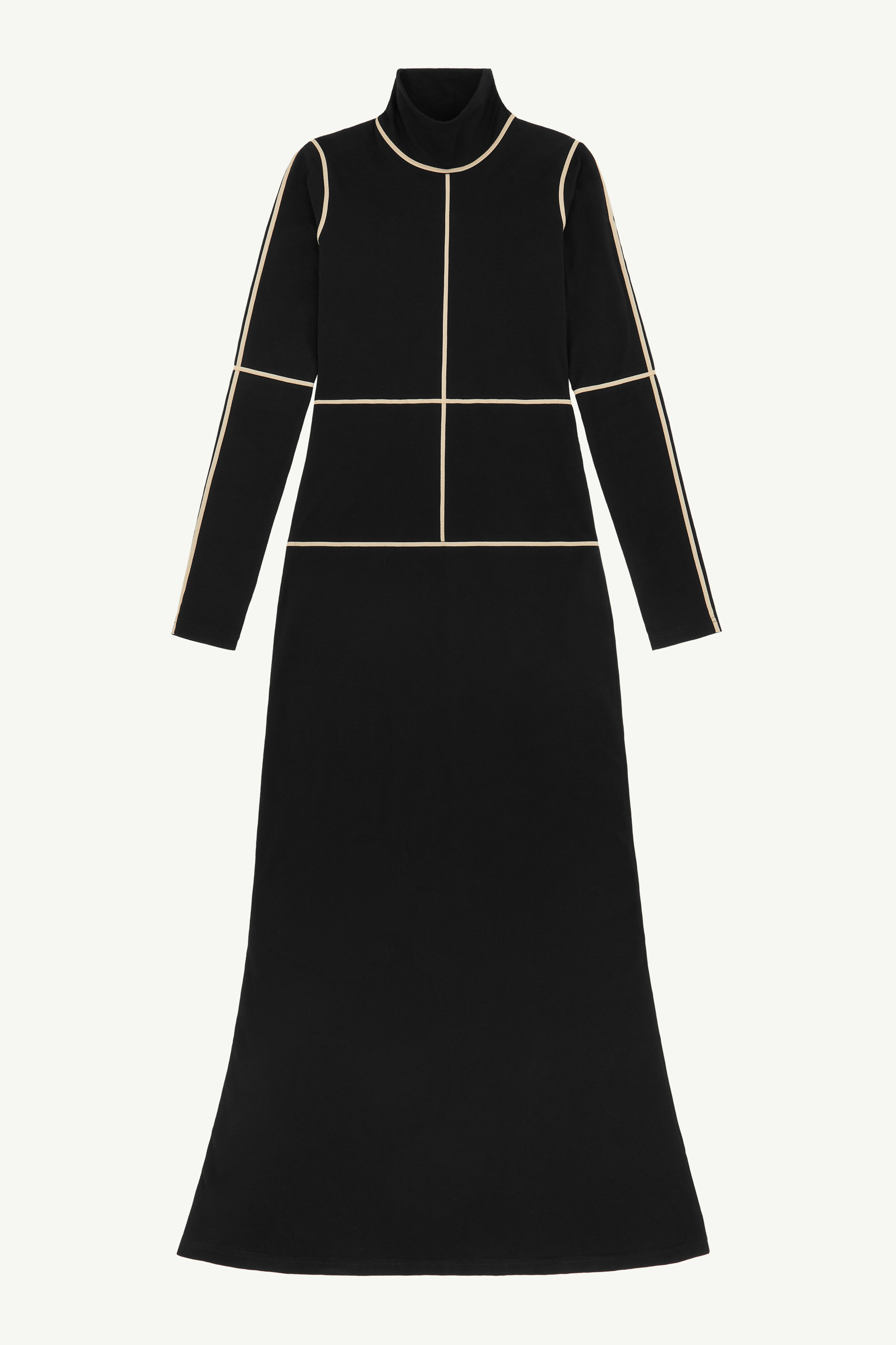 Robe longue en mélange de coton pour femme | MM6