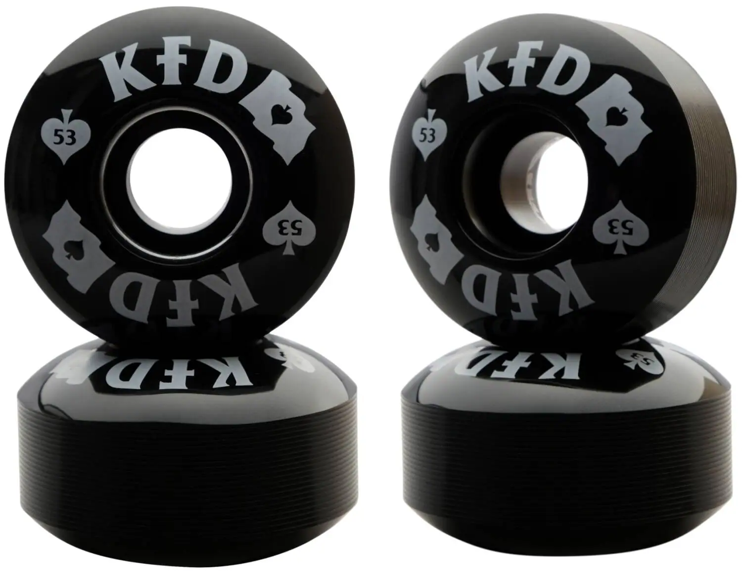 KFD Team 100A Skateboard Hjul 4-Pak | SkatePro