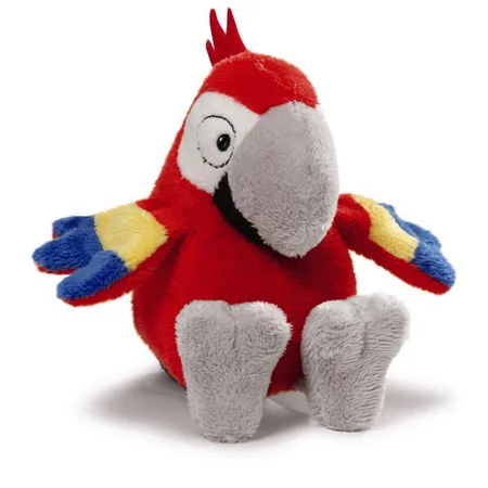 NICI Wild Friends Plüschtier Papagei Ara Schlenker, 35 cm