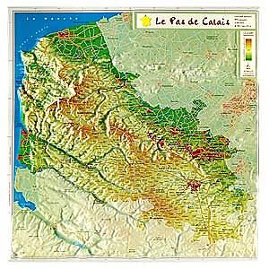 GEORELIEF - GEORELIEF D62 PAS DE CALAIS 31X31