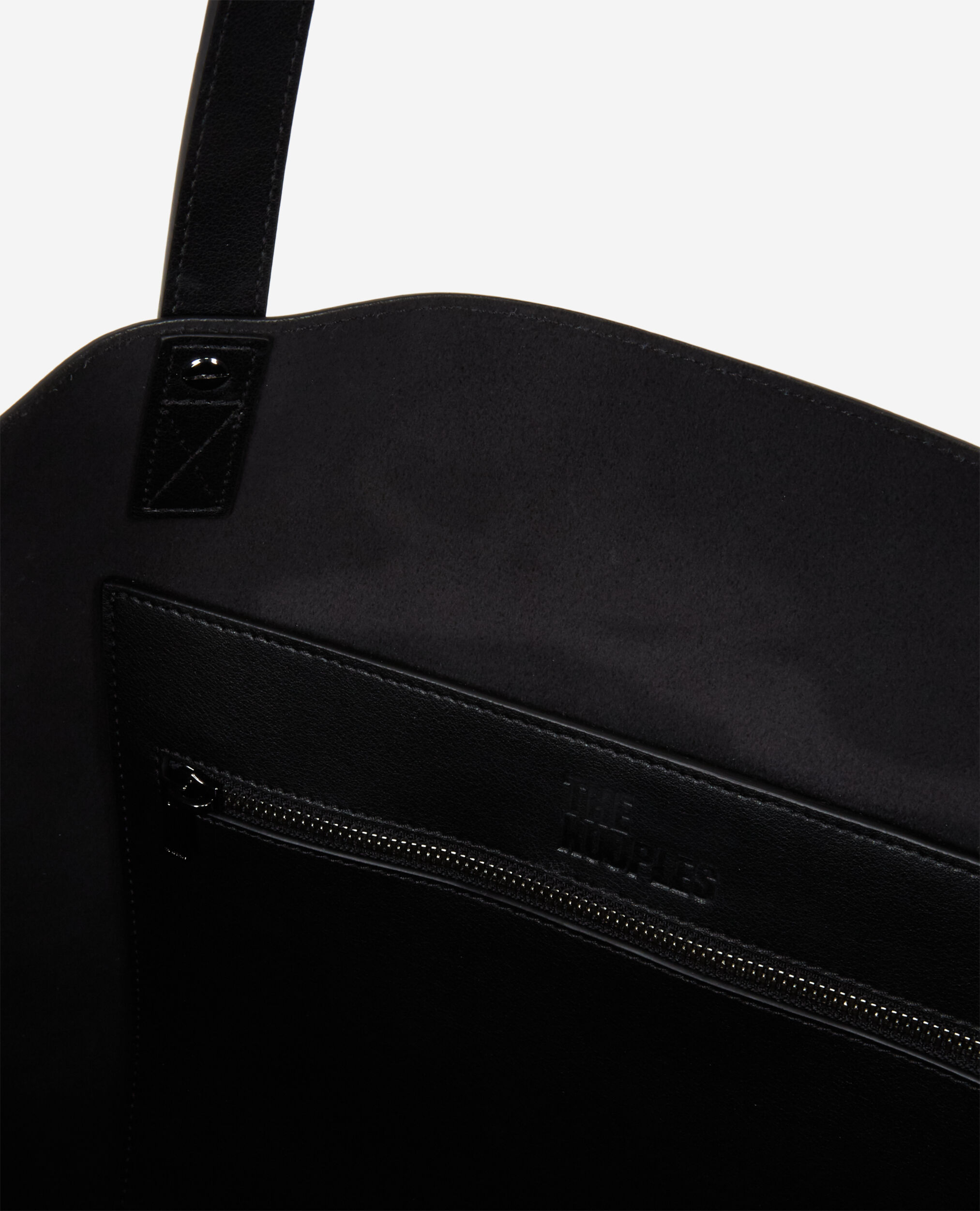 Cabas Emily en cuir noir