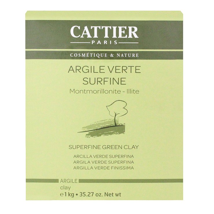 Argile Verte Surfine 1kg
