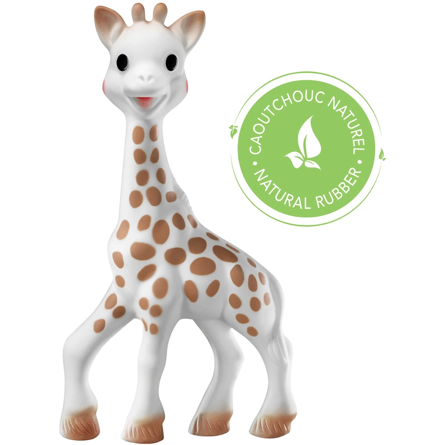 VULLI Sophie la girafe® Willkommensgruß Set Nr. 4 Sophie la girafe® + Rassel