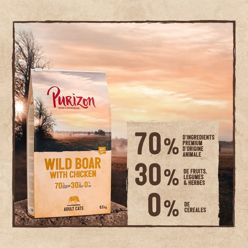 Purizon Adult, sanglier - sans céréales