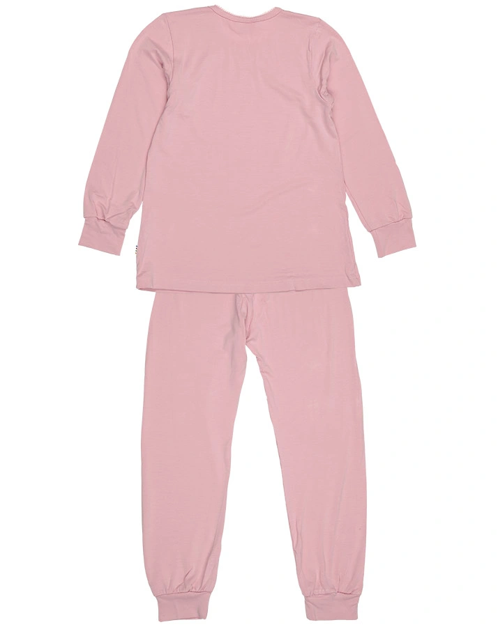 Schlafanzug  437 BASED ON BAMBOO in rosa