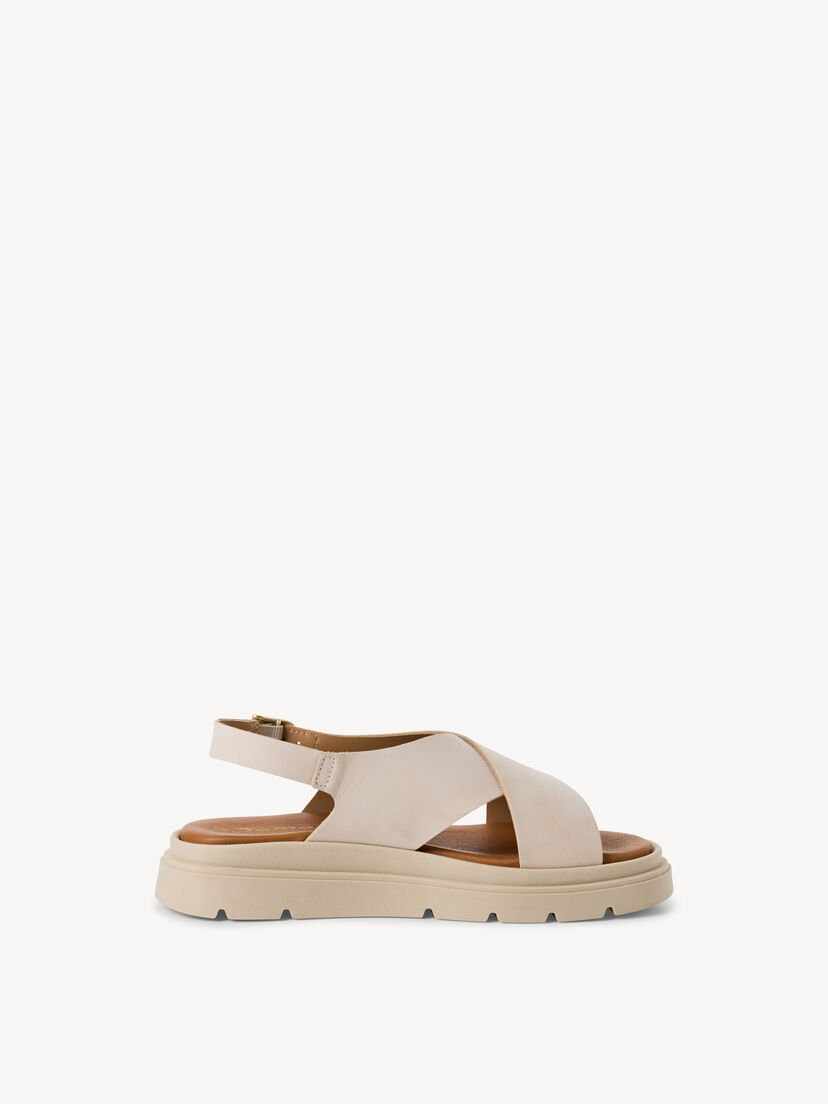 Leren Sandaaltje - beige