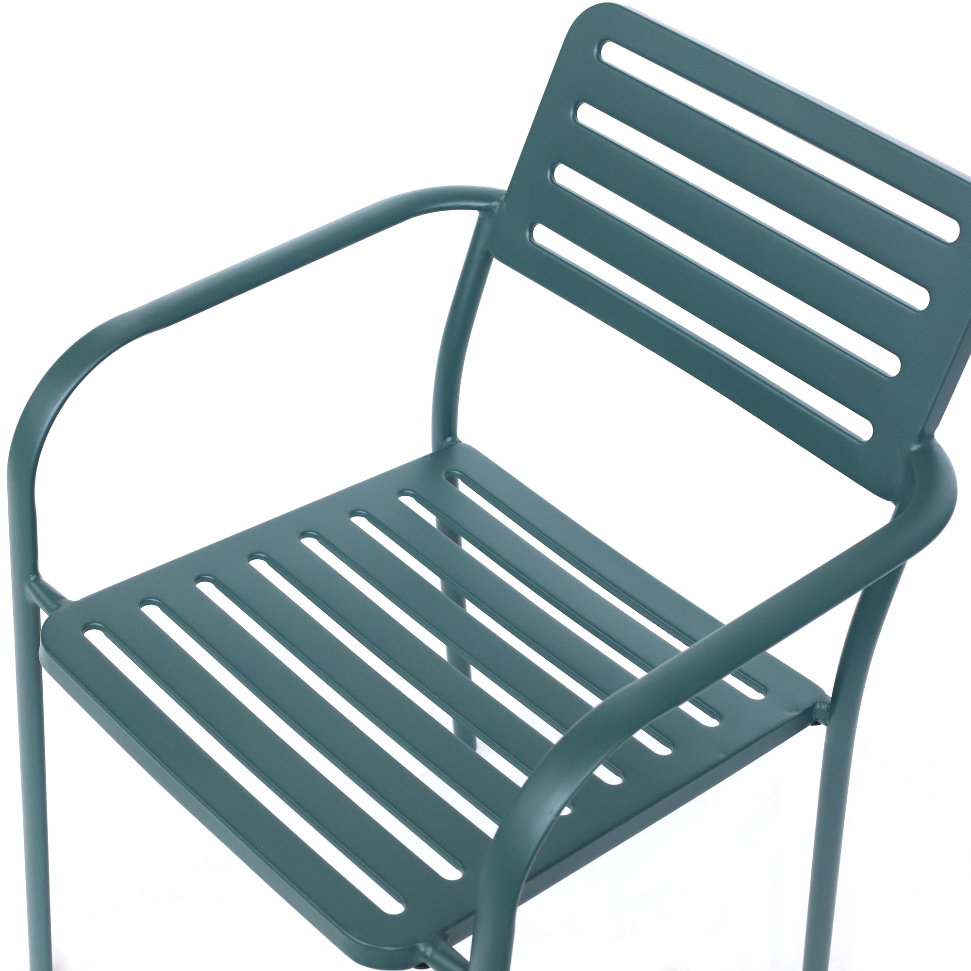 Gartensessel 'Herm' grün, B 55 cm, L 55,5 cm, H 80 cm günstig bestellen