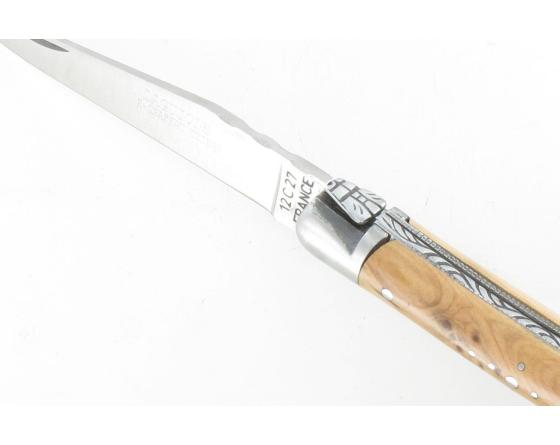 Laguiole Genévrier Couteau de poche Laguiole par Chazeau Honoré