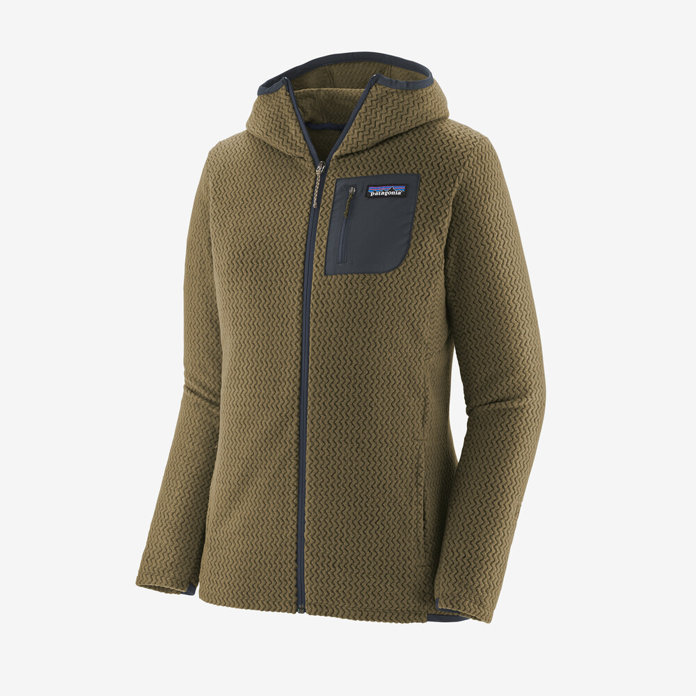 Damen-Kapuzenpullover R1 Air mit durchgehendem Reißverschluss
