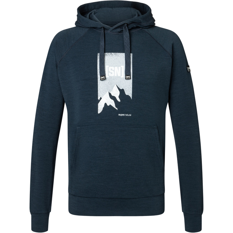 Super.Natural Herren Favourite 2 Pitch Hoodie