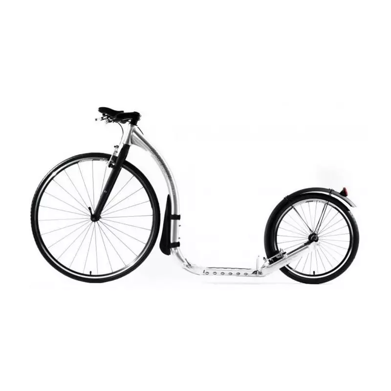 Trottinette tout terrain Footbike  KICKBIKE RACE MAX 28/20 SILVER