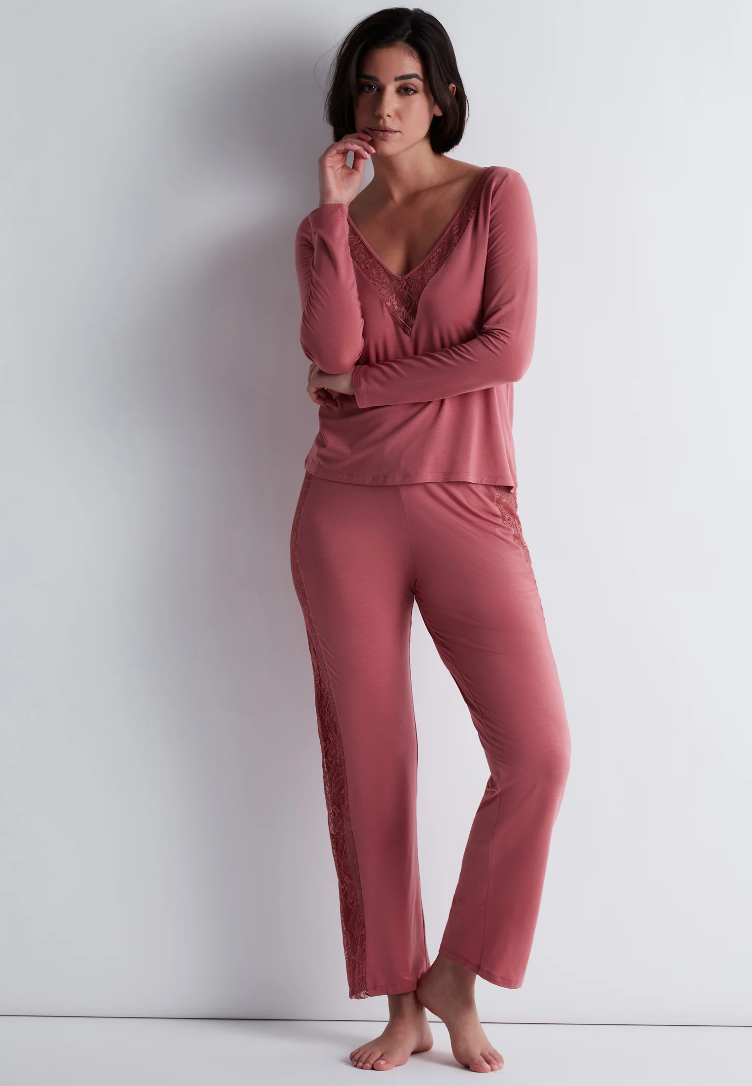 LAZY DAYS - Pantalon | Rose