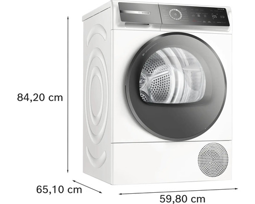 Bosch WQB246C40 warmtepompdroger, 9 kg capaciteit
