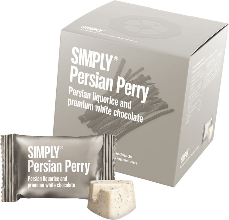 Simply Chocolate Cube, Persian Perry (90 g)