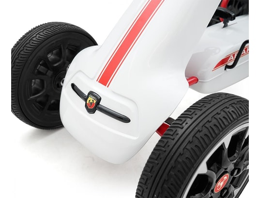 MILLY MALLY - Véhicule à pédales Kart à pédales pedal go-kart abarth white