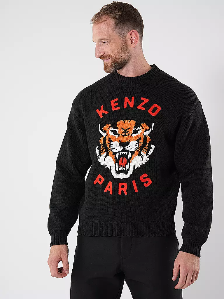 KENZO Pullover schwarz