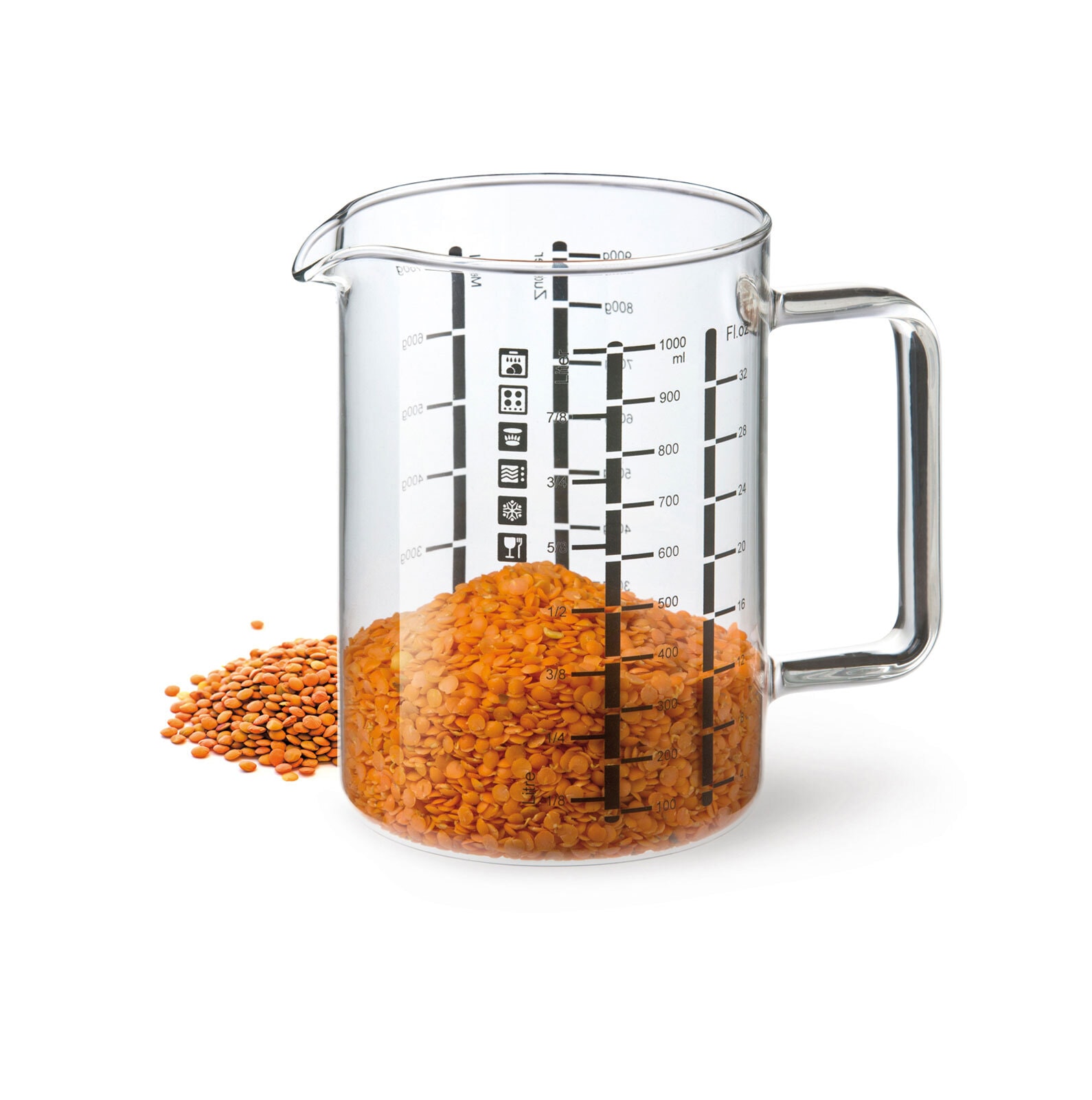 SIMAX Messbecher mit Henkel 1000 ml