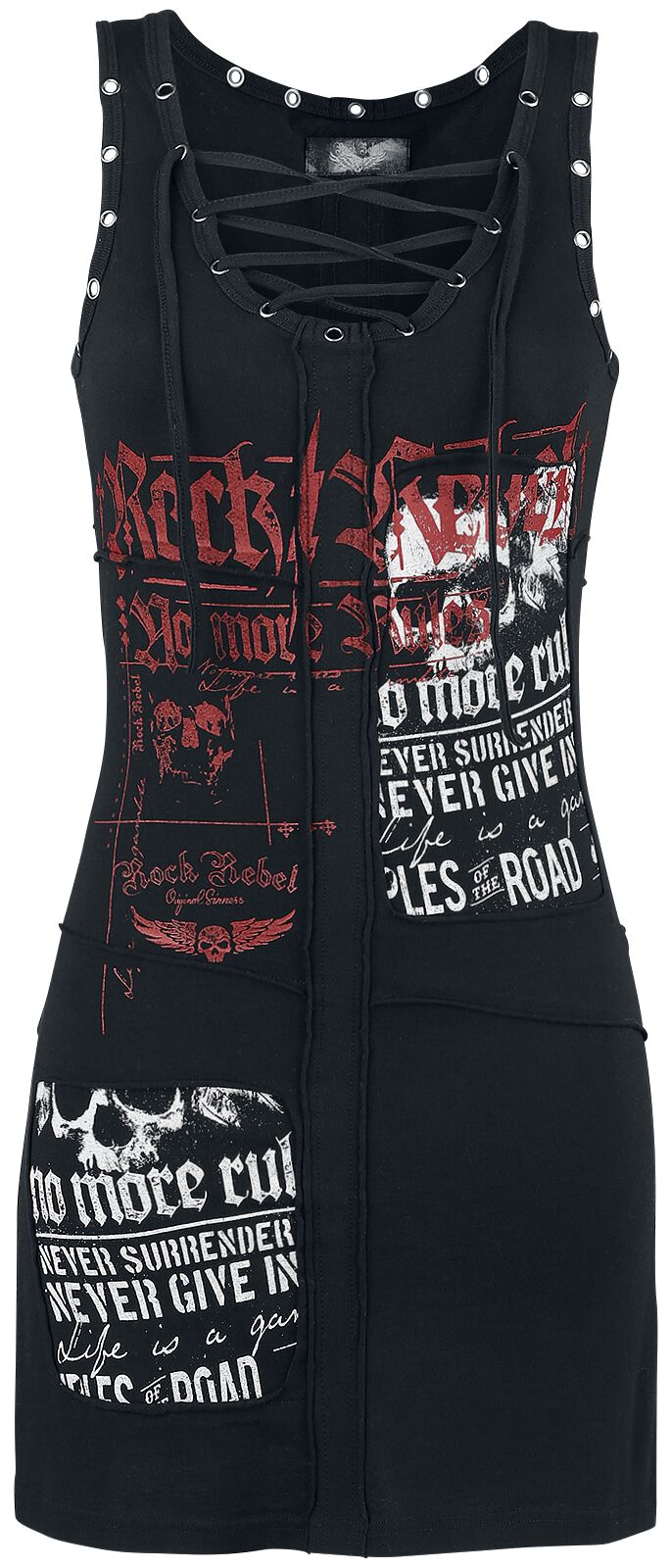 Stay A Little Longer | Rock Rebel by EMP Robe courte