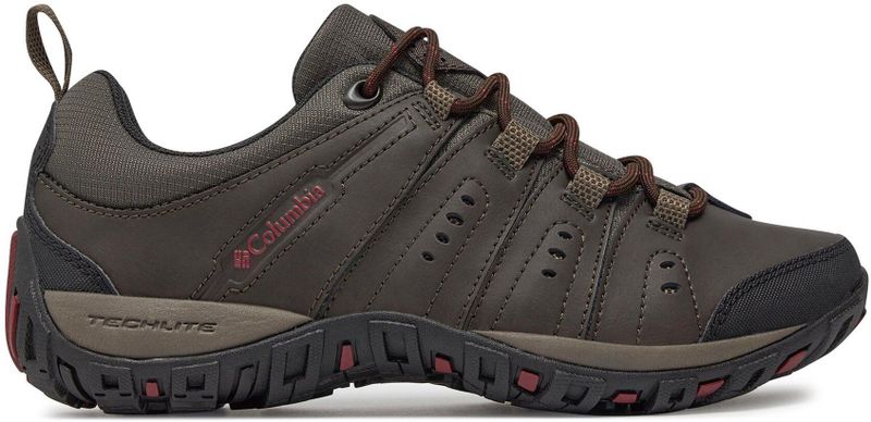 Columbia - Woodburn II - Wandelschoen - Cordovan Garnet Red - Leer met Mesh