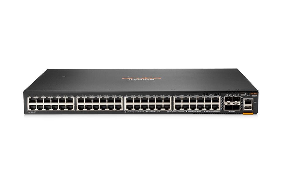 Switch CX 6300F JL667A 52 Port<br>Full-Managed
