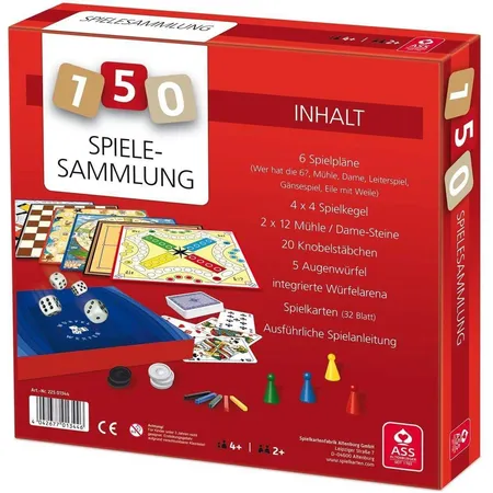 ASS Altenburger Spielesammlung mit 150 Spielmöglichkeiten