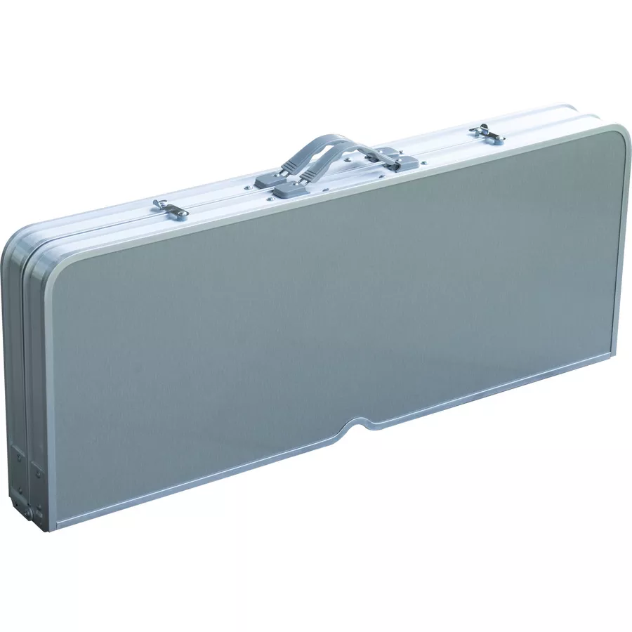 Outsunny Klapptisch mit 4 Sitzer silber