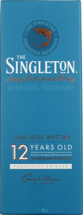 SINGLETON OF GLENDULLAN 12 YEARS 1LTR