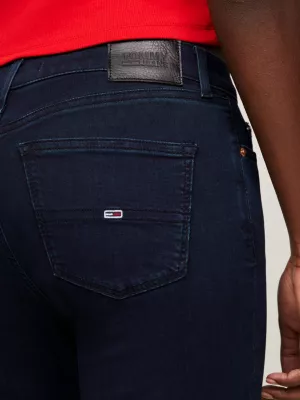 Calça jeans skinny de cintura média Nora