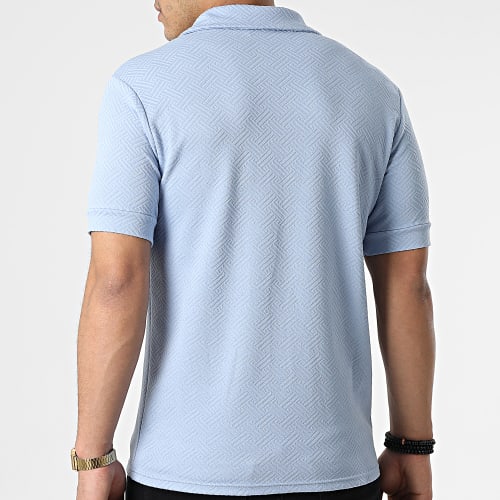 Polo Manches Courtes UY793 Bleu Ciel