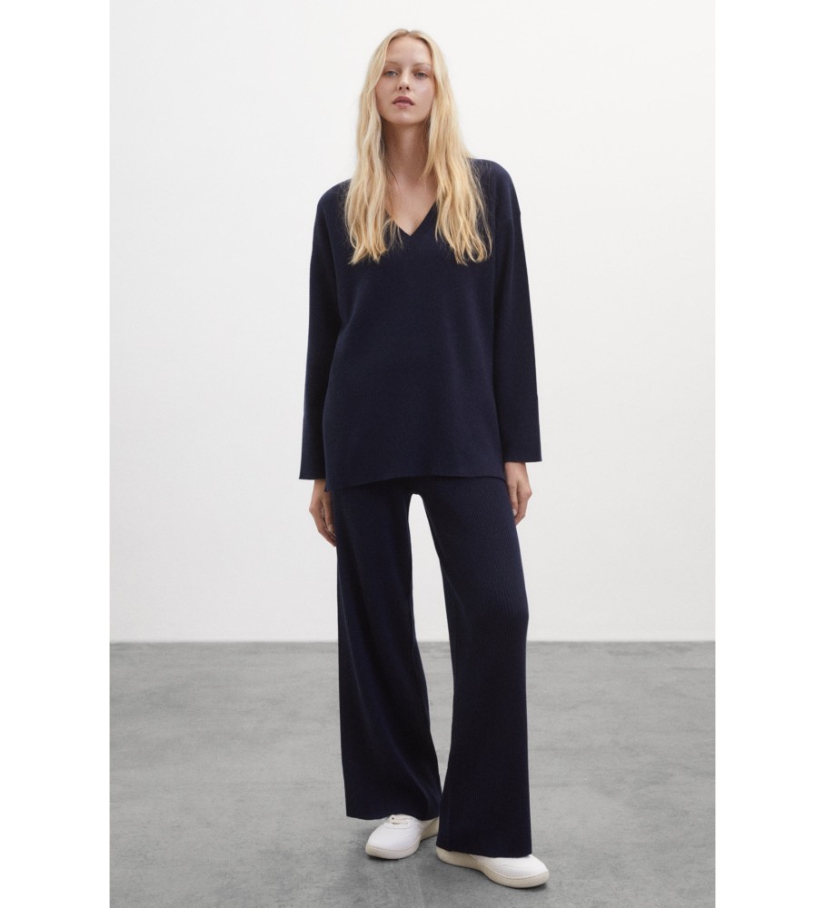 ECOALF Jersey Bergamota Azul Marinho