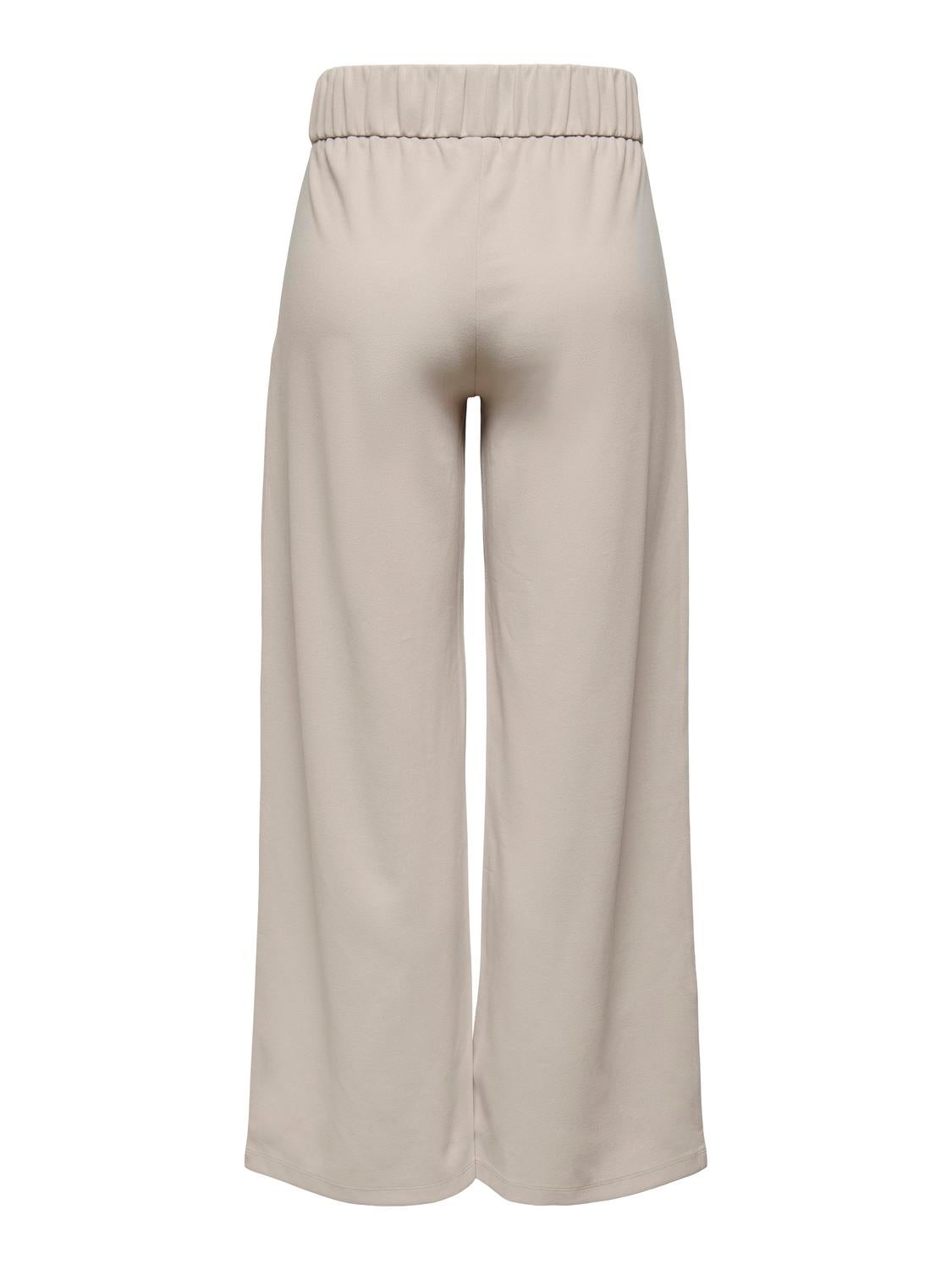 JDYLOUISVILLE Hohe Taille Weiter Beinschnitt Hose mit weitem Beinschnitt Chateau Gray