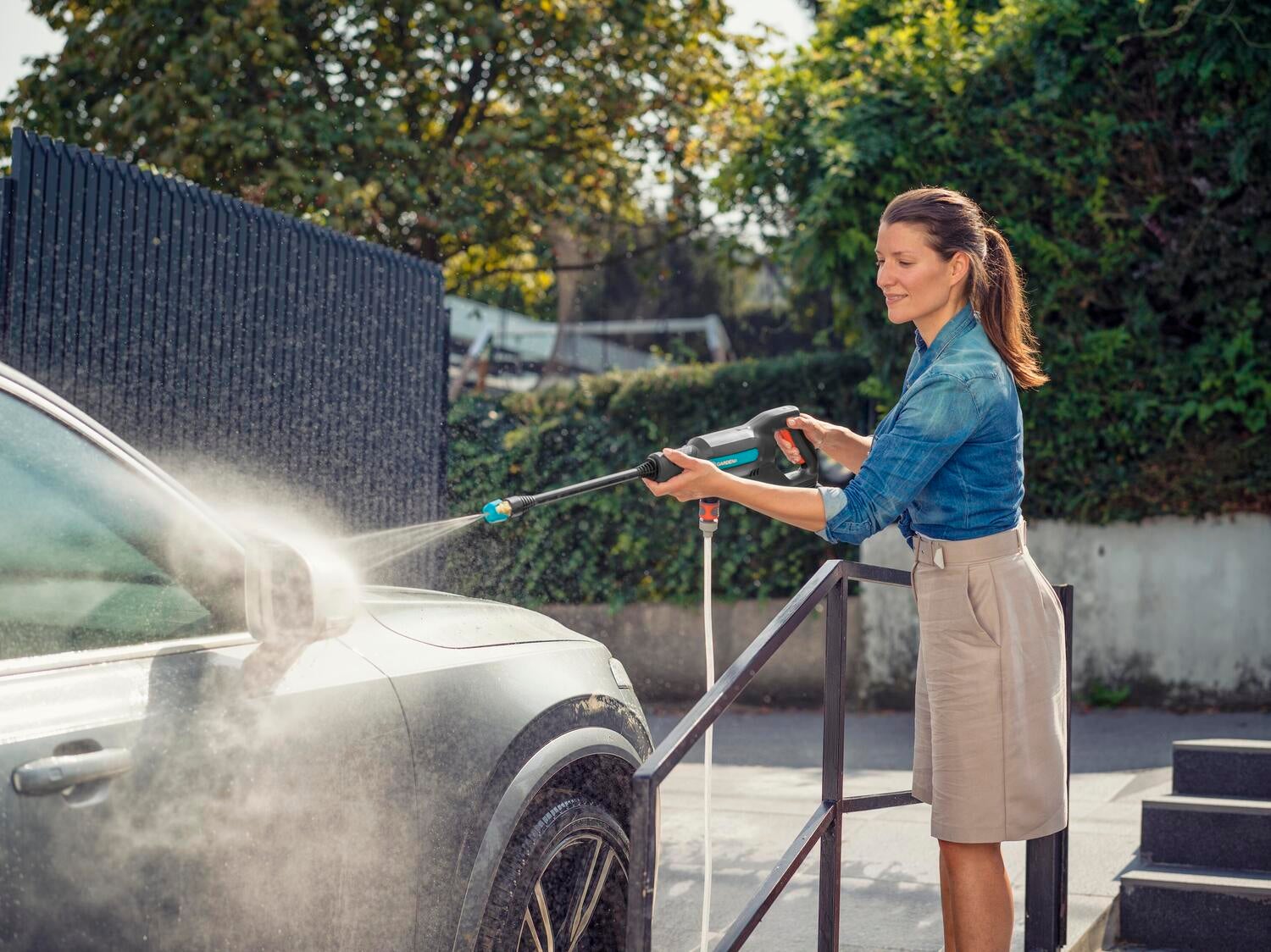 Gardena hogedrukreiniger solo AquaClean