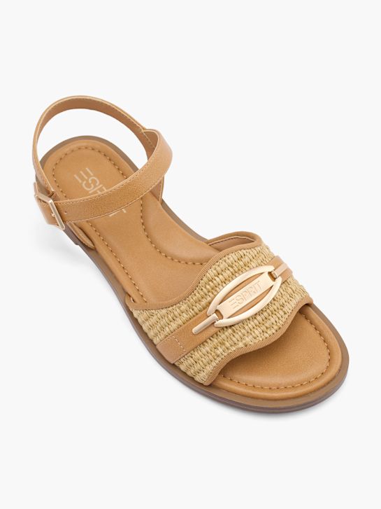 ESPRIT Sandale Braun