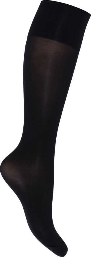 Decoy DECOY 2-pack kneehigh perfectfit 30 denier Sort